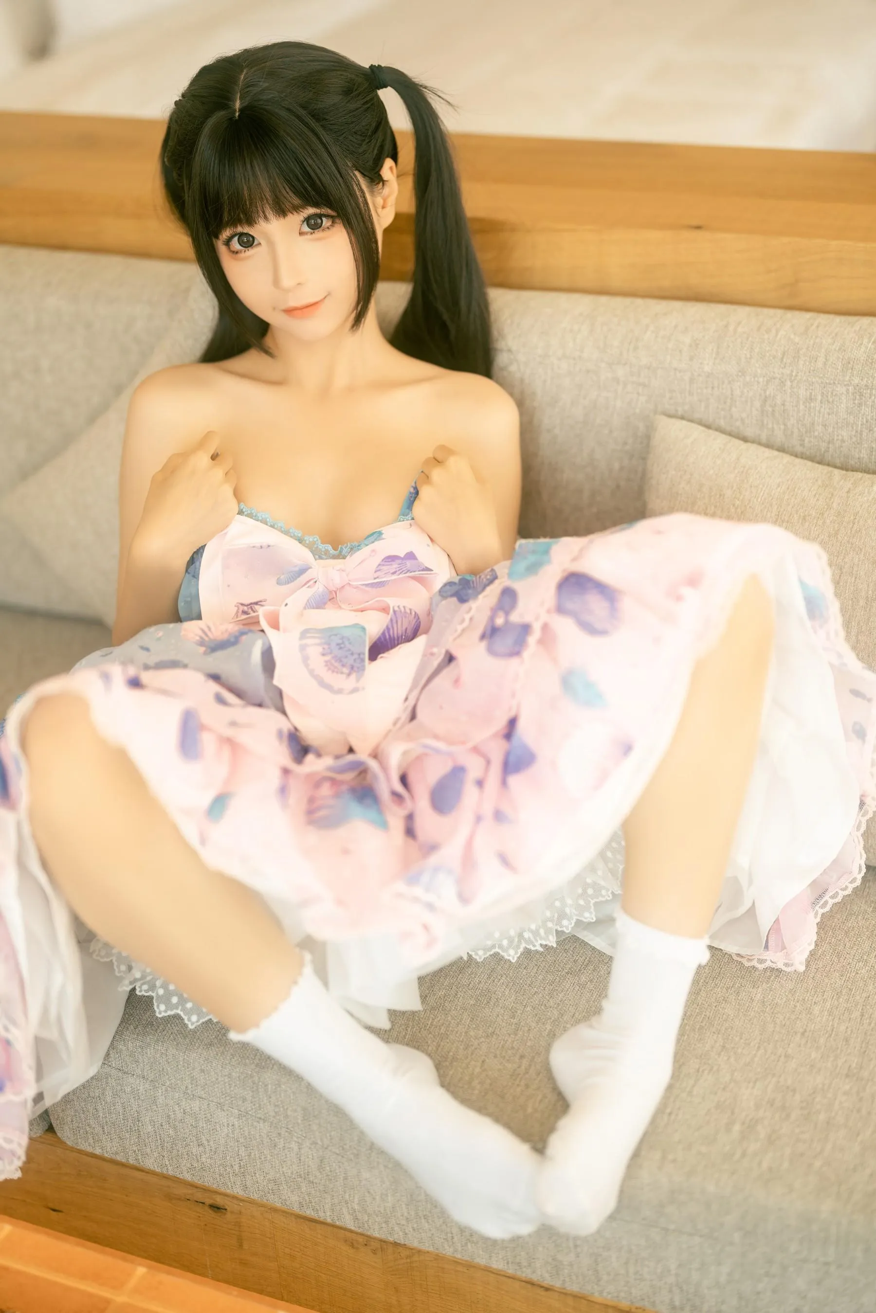 蠢沫沫 – NO.239 可爱粉裙 [14P]插图